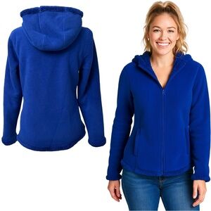 Faded Glory Women's Royal Blue Zip-Up Hoodie